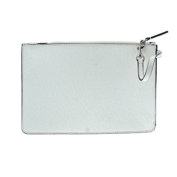 Calvin Klein White and Blue Wristlet - 9.75" L, 1" D, 7" H - Picture 2 of 5